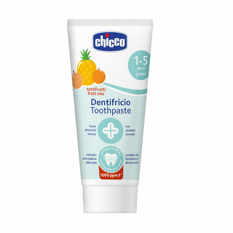 Vegyes gyümölcs ízű fogkrém 50 ml fluoridos xilittel Tuttifrutti
