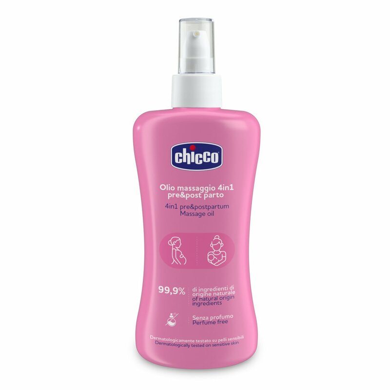 Masszázsolaj 4in1 200 ml szülés előtt és után