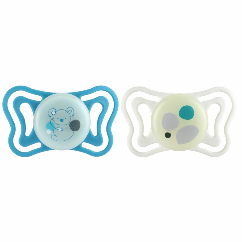 Physio Forma® Light Glow 16-36 hó éjjel világító cumi 2 db