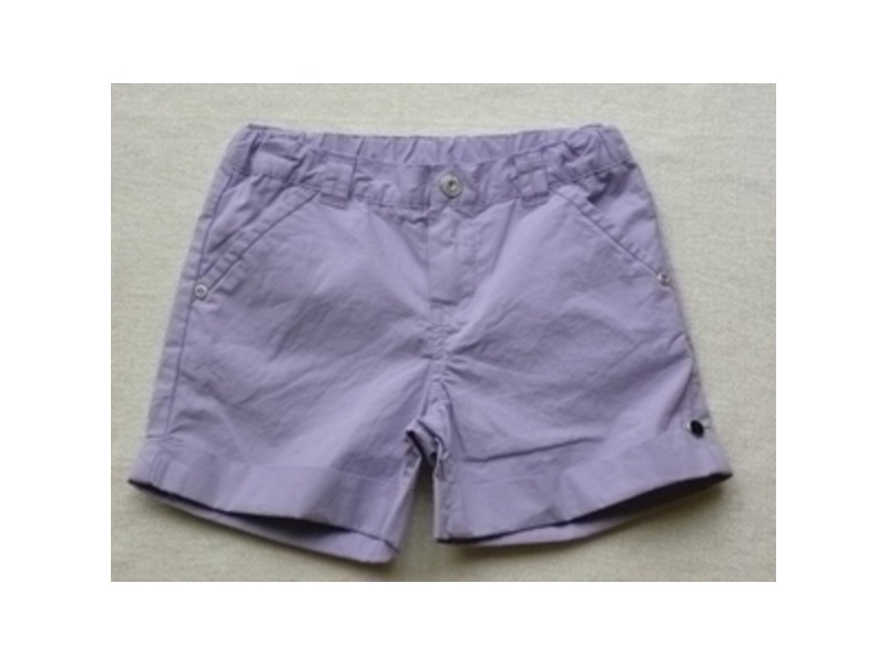 Poplin short, lila 122-es