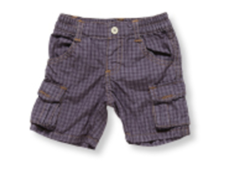 Kockás lila short  86-os