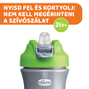 Kids Pop Up 350ml szívószálas kulacs