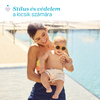 Chicco napszemüveg 0m+Beige füstös lencsékkel